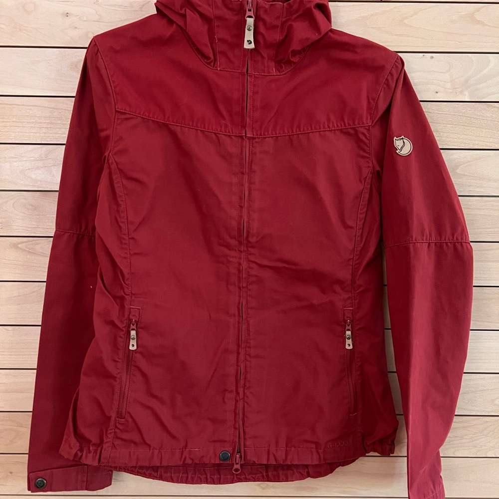 Fjallraven Woman’s Deep Red Outdoor Jacket